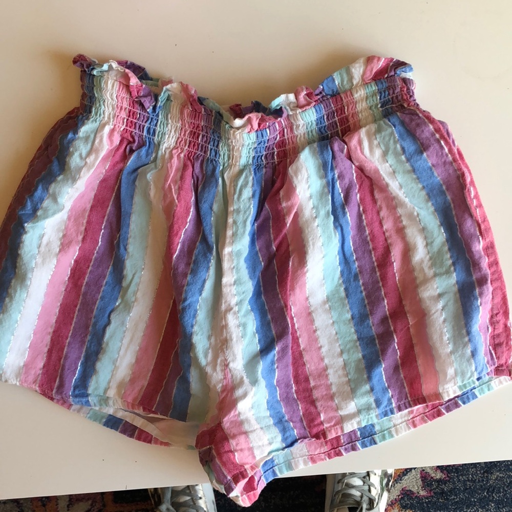 Privacy Please Rainbow shorts